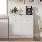 Double Tilt Out Trash Can Cabinet - Image 6