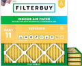 Filterbuy 23.5x23.5x1 Air Filter MERV 11 Allergen Defense Replacement, by Filterbuy