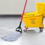 MATTHEW CLEANING Looped-Open Cotton Wet Mop 1.25'' Universal Headband Heavy - Image 4