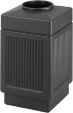 Safco Canmeleon Trash Can, 38 Gallons, Indoor and Outdoor Use, Open Top by SafcoProducts