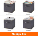 Lifewit 16 Packs Storage Cubes, 11 Inch Cube Storage Bins, Foldable Decorative - Image 5