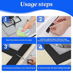 ABSOFINE Caulk Tape Waterproof Self Adhesive, Shower Seal Strip - Image 6