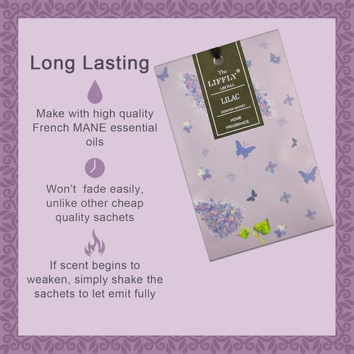 14 Packs Lilac Scented Sachets Bag - Image 2