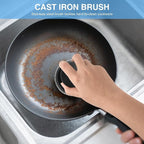 Cast Iron Scrubber Cleaner, Chainmail Scrubber - Image 2