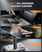Car Vacuum, Handheld Vacuum Cordless - Image 2