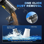 Saker Car Vacuum Portable Cordless 20000Pa Suction Power 4 in 1 Handheld - Image 7