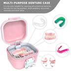 ARGOMAX Leak Proof Denture Bath Cup, Portable Soaking Denture Box, Denture Bath - Image 4