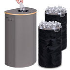 efluky Recycling Bin for Kitchen 100L, 26 Gallon Recycle Bins for Indoor by efluky