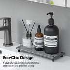 Sink Caddy Kitchen Sink Organizer, Water Absorbing Stone Tray - Image 4