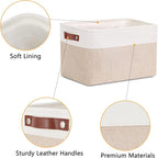 DULLEMELO Fabric Storage Bins, Storage Baskets - Image 3