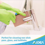 AIDEA Non-Scratch Natural Scouring Pads, Dish Scrubber Pads - Image 4
