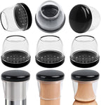 Ezprotekt 24 Pcs Large Clear Silicone Chair Leg Sliders by VisittheEzprotekt