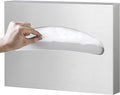 Toilet Seat Cover Dispenser Wall Mounted SUS 304 Stainless Steel Brushed by Gorlary