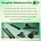 2 1/2 inch Attachments & Accessories 2.5 Wet Dry Vac - Image 3