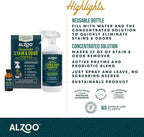 ALZOO Concentrated Stain & Odor Remover Bundle Bottle Set, Includes 32 Fl. Oz - Image 3