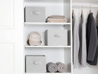 StorageWorks Storage Baskets for Shelves, Foldable Fabric Closet Storage Bins - Image 3