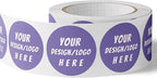 150 Custom Circle/Square BOPP Roll Labels- Personalized Stickers by SUNSHINESTICKERS