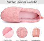 HomeTop Women's Comfy Loafer Slippers Lightweight Memory Foam Non-slip Indoor - Image 4