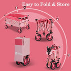 Sekey 220L Collapsible Foldable Wagon - Image 8