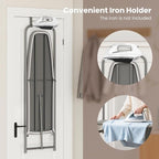 COSTWAY Over The Door Ironing Board, Space-Saving Metal Hanging Ironing Board - Image 5
