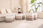 Storage Baskets for Clothes Fabric Cotton Rope Storage Basket - Image 6