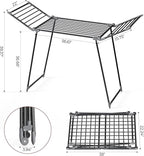 APEXCHASER Clothes Drying Rack Foldable, Large Drying Rack Clothing, Winged - Image 2