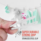 30 Pack White Chip Bag Clips for Food - Image 4