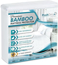 PlushDeluxe Premium Viscose Mattress Protector – Cal-King Size, Waterproof by PlushDeluxe
