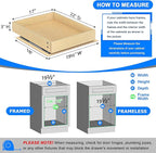 WelFurGeer Soft Close Pull Out Cabinet Organizer, Space-Saving Cabinet Organizer - Image 3
