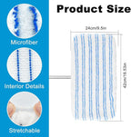 5 Pack Mop Heads Replacements for Ocedar Hardwood Floor 'N More Microfiber Mops - Image 2