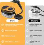 Steam Cleaner, 3-Level Adjustable Handle, 15s Heat-Up, 1.69 Quarts Tank - Image 6