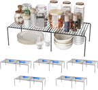 Expandable Storage Shelf, Pantry Organizers and Storage, Adjustable Rustproof by DPZM