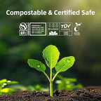 Compostable Trash Bags, Small Compost Bags 3 Gallon, Extra Thick 0.8 Mils - Image 4