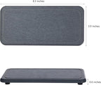 2 Pcs Water Absorbing Stone Trays, Kitchen/Bathroom Sink Soap Dish, Diatomite - Image 6