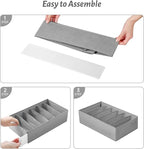4 Packs T-shirt Drawer Organizers - Image 5