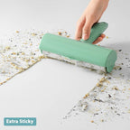 Large Lint Roller with Refills for Pet Hair Removal Extra Sticky 6.3 inch Wide - Image 3