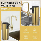 Automatic Soap Dispenser Touchless 11.8oz/350ml Four-Level Adjustable Dispenser - Image 5