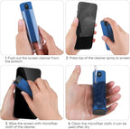 Fingerprint Proof Screen Cleaner, 3 in 1Touchscreen Mist Cleaner Spray Wipe - Image 2