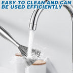 2Pcs 304 Stainless Steel Pot Brushes, Stainless Steel Scrubber Tools Metal - Image 3