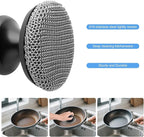 Cast Iron Scrubber Cleaner, Chainmail Scrubber - Image 3