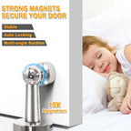 6 Pack Door Stopper Magnetic, COCIVIVRE Magnet Door Stop Stainless Steel - Image 2