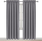 DWCN Grey Blackout Curtains for Bedroom, Thermal Insulated Energy Saving Room - Image 9