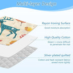 Red Deer Christmas Sweet Ironing Mat Thickened Ironing Blanket Travel Portable - Image 4