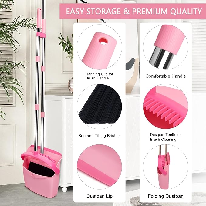 Broom and Dustpan Set, Dustpans - Image 6