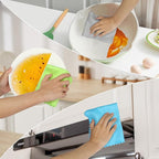 AIDEA Microfiber Glass Cleaning Cloth 12PK, Lint Free Cloth Polishing Cleaning - Image 3