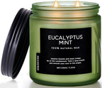 M&SENSE Eucalyptus & Mint Soy Candles by MSENSE