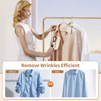 Portable Steam Iron for Clothes for Travel & Home, Handheld Garment Steamer & - Image 2