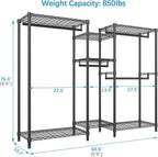 VIPEK Classic V6 Wire Garment Rack Heavy Duty Clothes Racks - Image 4