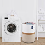 COMSE Extra Large Blanket Basket, Tall Woven Storage Basket, Nursery Hamper - Image 8