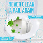 JJ CARE Bedside Commode Liners - Image 2